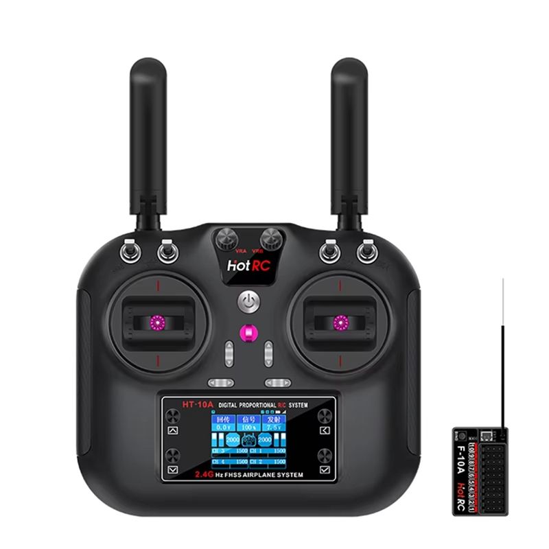 Drone Receiver - HOTRC HT-10A 2.4Ghz 10CH Set de