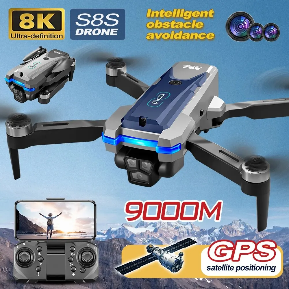 Drone Gps Module - Dron plegable S8S con GPS, 5G,