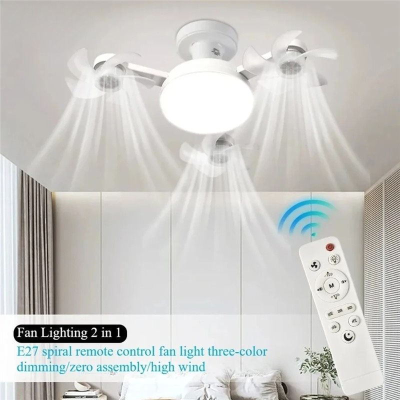 Ventilador de Techo con Luz LE - Drone Led Light reseña y precio