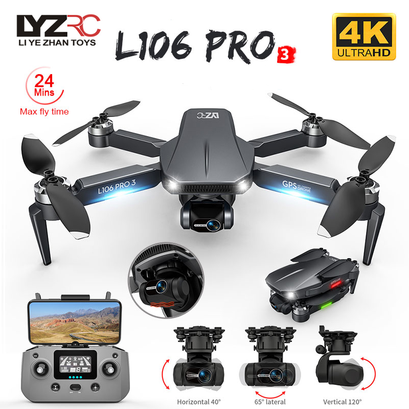 L106 Pro 3 Drone 5G WIFI FPV p - Drone Charger reseña y precio