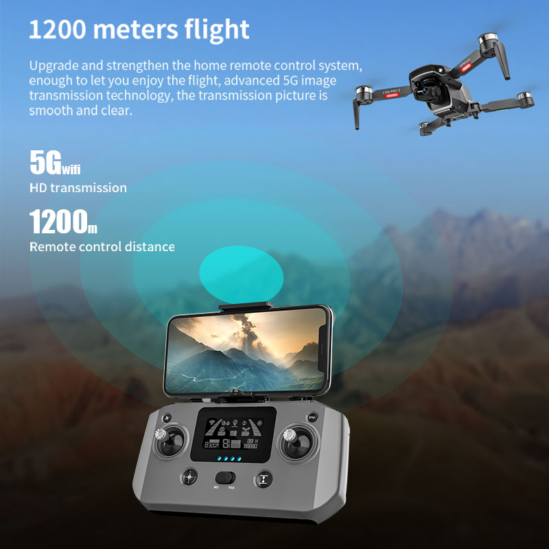 L106 Pro 3 Drone 5G WIFI FPV p - Drone Charger reseña y precio