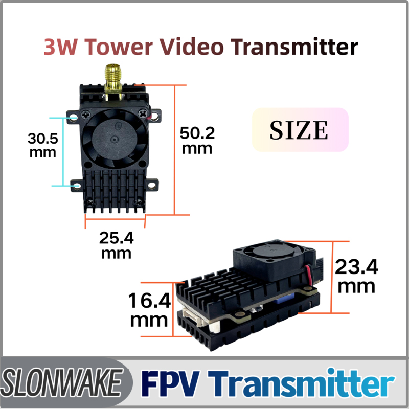 SLONWAKE 5,8G 3000mW simulació - Drone Receiver reseña y precio