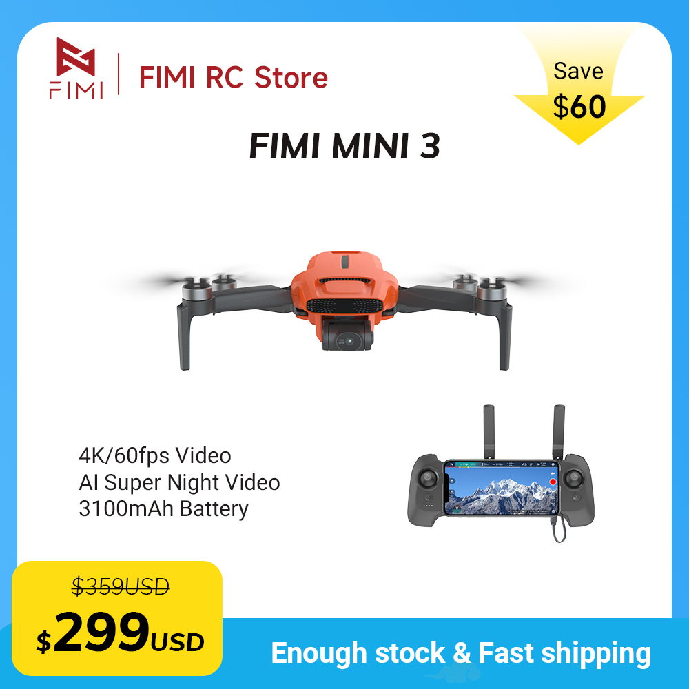 Dron con Cámara FIMI MINI 3, 4 - Drone Gps Module reseña y precio
