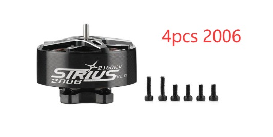 4 motores sin escobillas SIRIU - Drone Battery reseña y precio